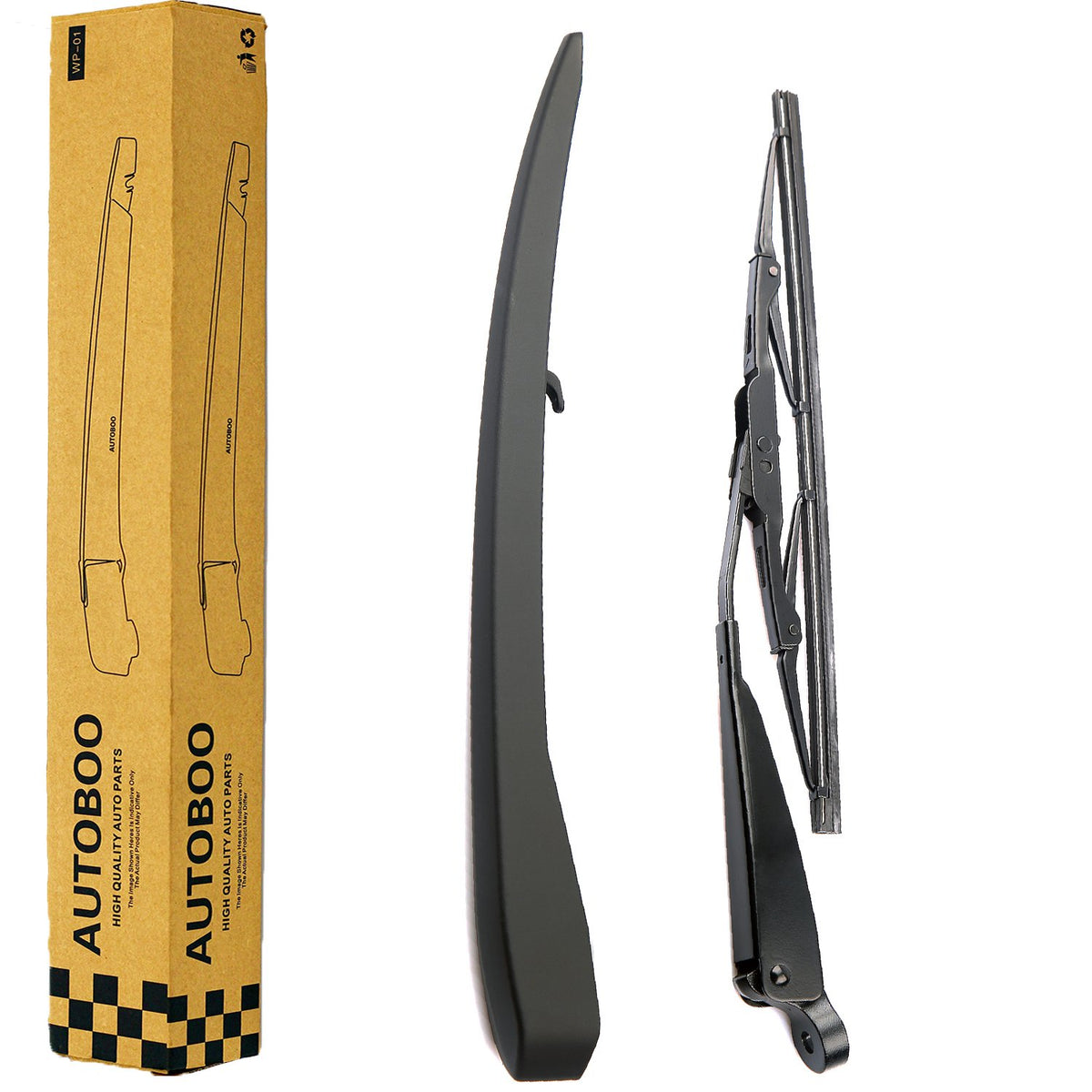 AUTOBOO Cadillac SRX rear wiper arm cover with factory-like fit and finish.