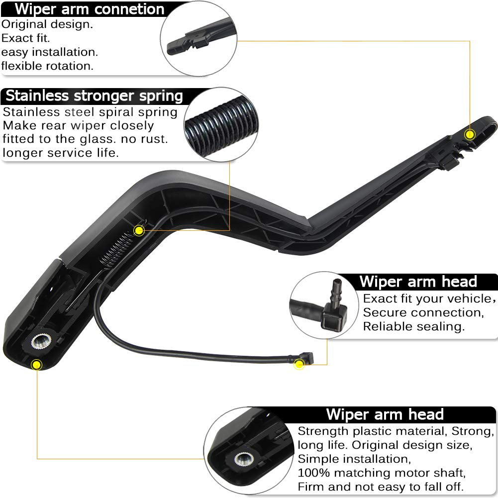 AUTOBOO OEM-style rear wiper arm for GMC Acadia 2007-2012