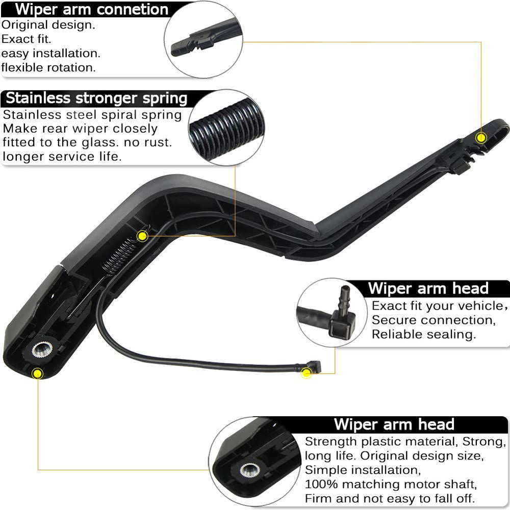 AUTOBOO OEM-style rear wiper arm for GMC Acadia 2007-2012