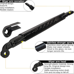 AUTOBOO original-design rear wiper arm maintains factory performance and fit.