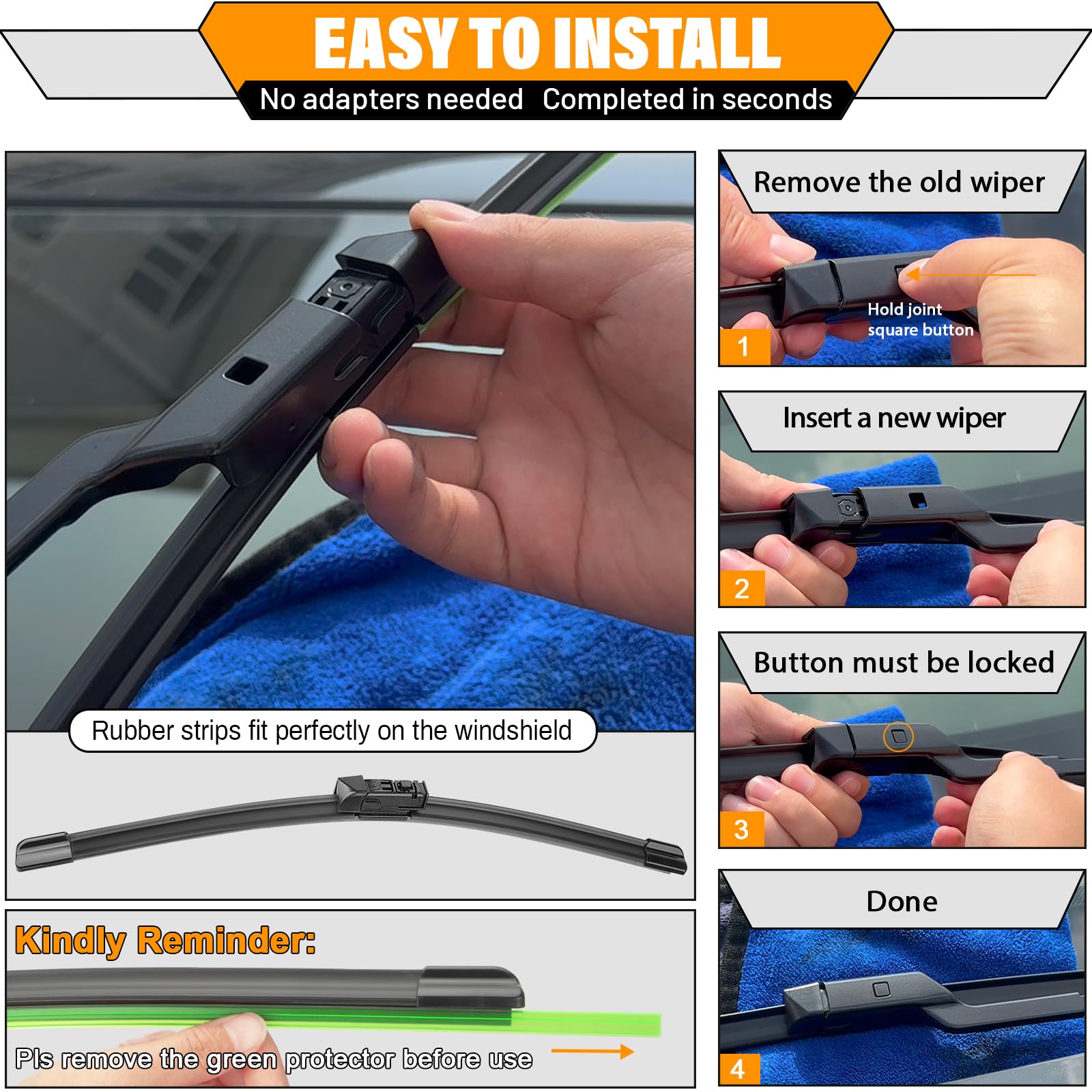 AUTOBOO Outback blade-set with 24/7 support.