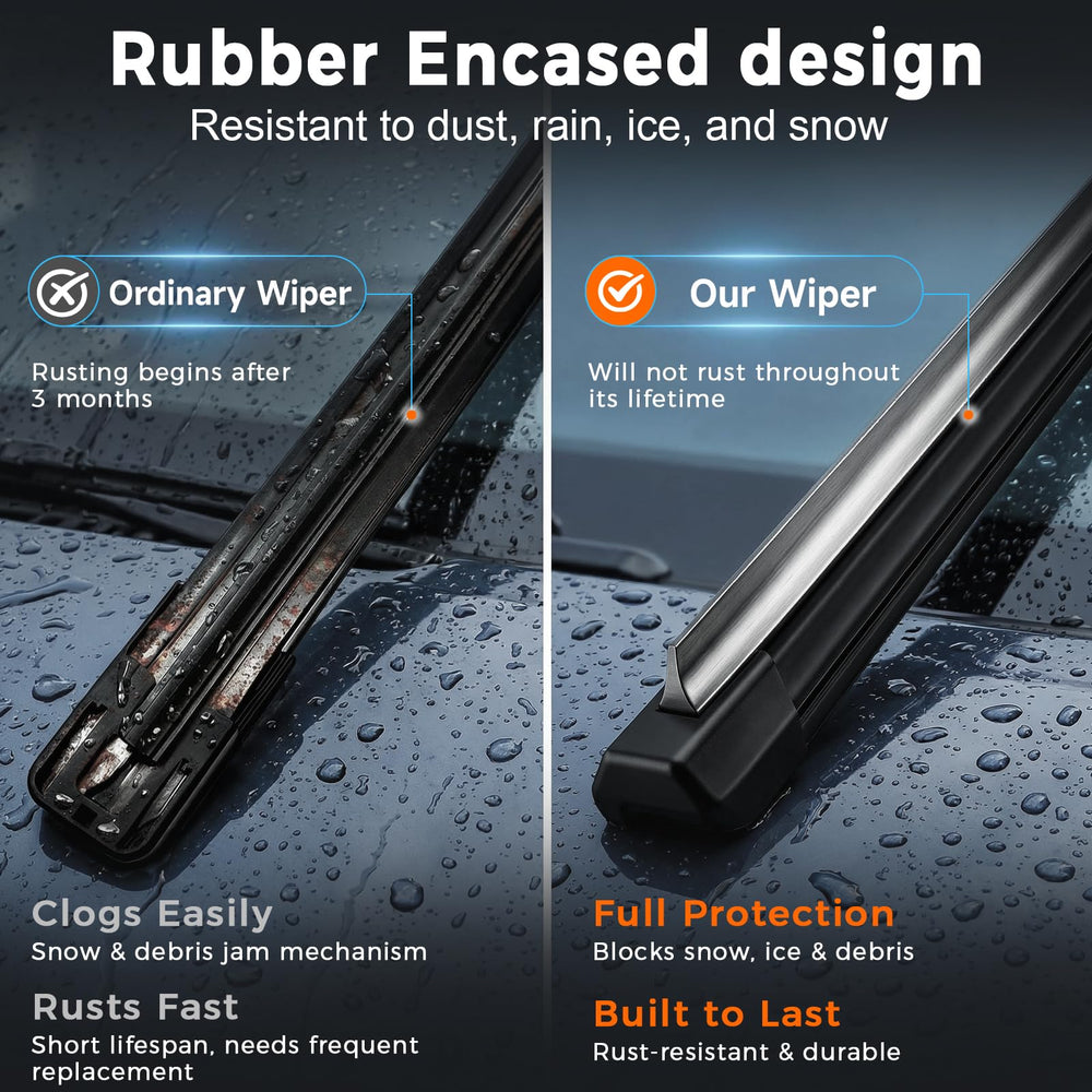 AUTOBOO Plus OEM quality fit ensures precise windshield contact