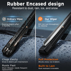 AUTOBOO Plus OEM quality fit ensures precise windshield contact