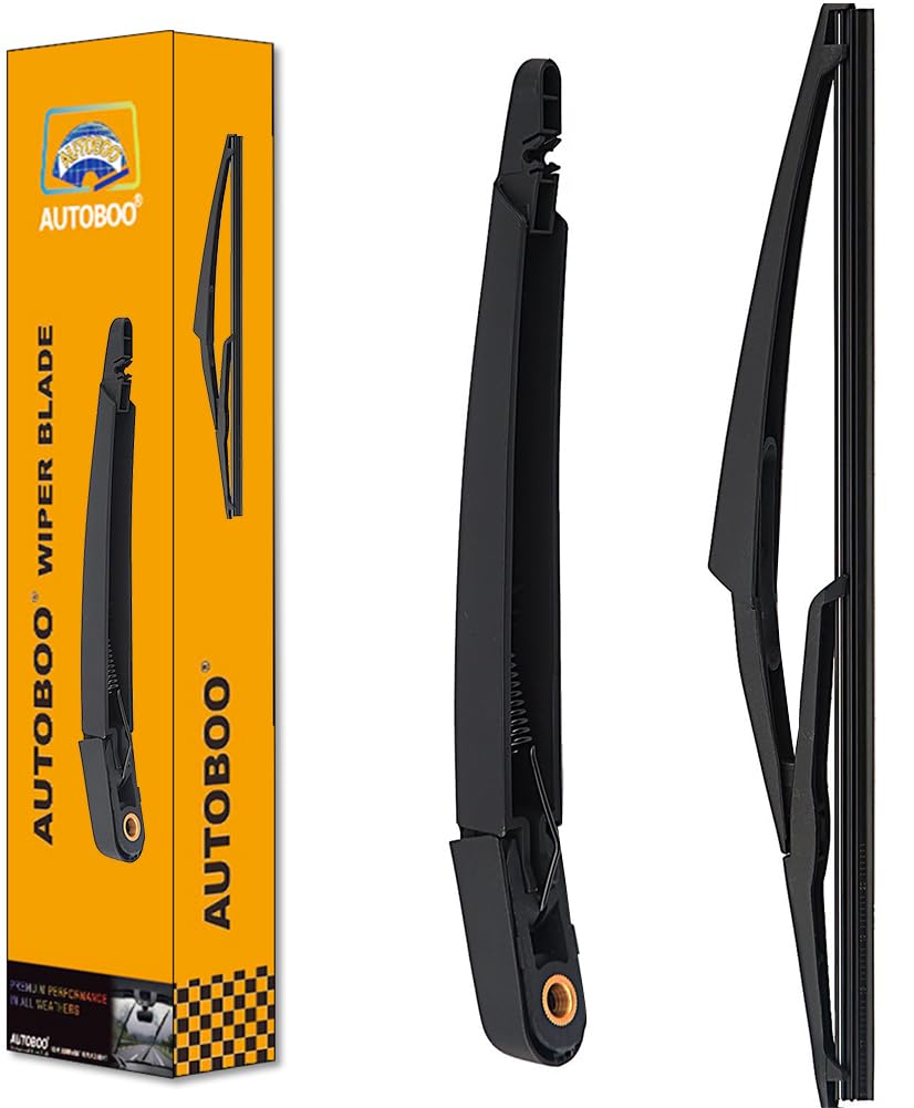 AUTOBOO rear wiper arm blade for Nissan Rogue OEM fit and reliable wipe.