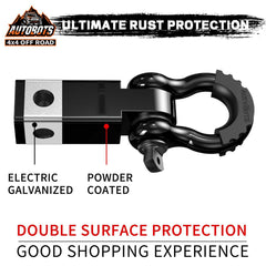 AUTOBOTS D-ring shackle 3/4-inch robust load handling for off-road use