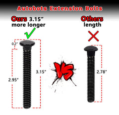 AUTOBOTS D-ring anti-rust coating protects against corrosion