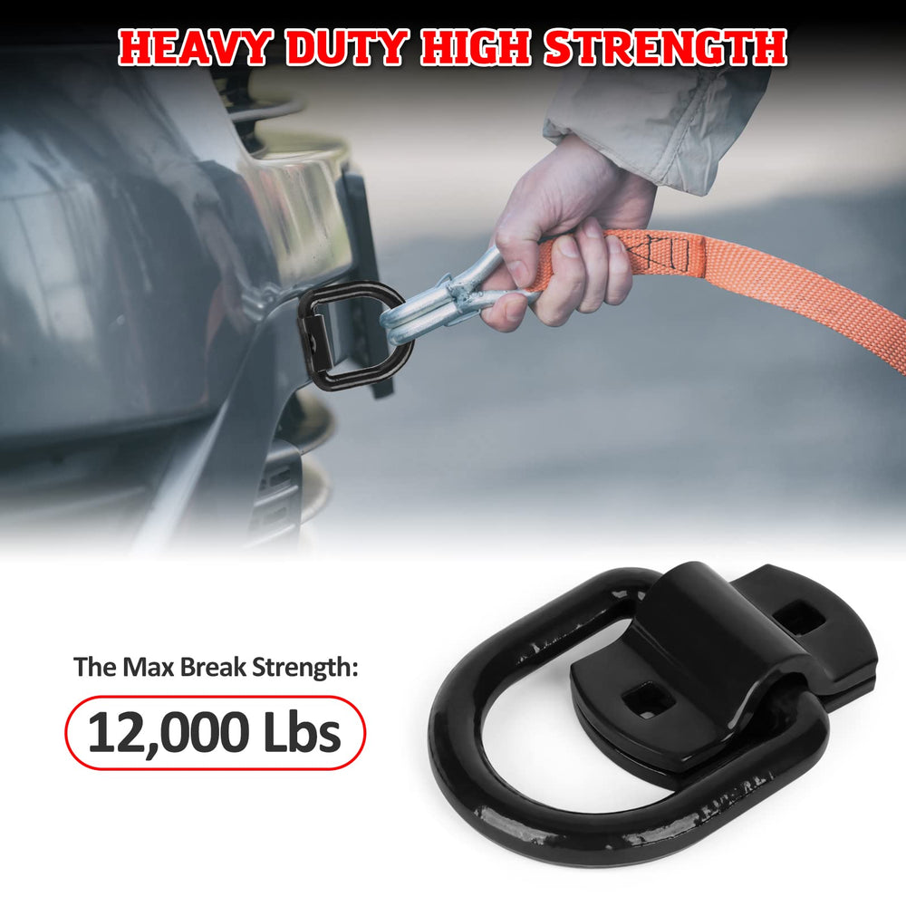 AUTOBOTS D-ring secures gear like ATVs and boats