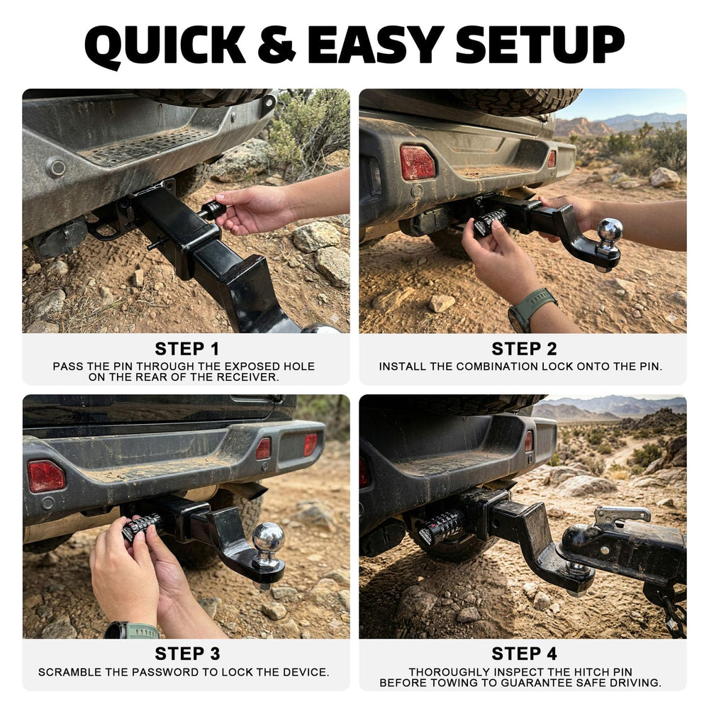 AUTOBOTS durable steel construction supports reliable towing security