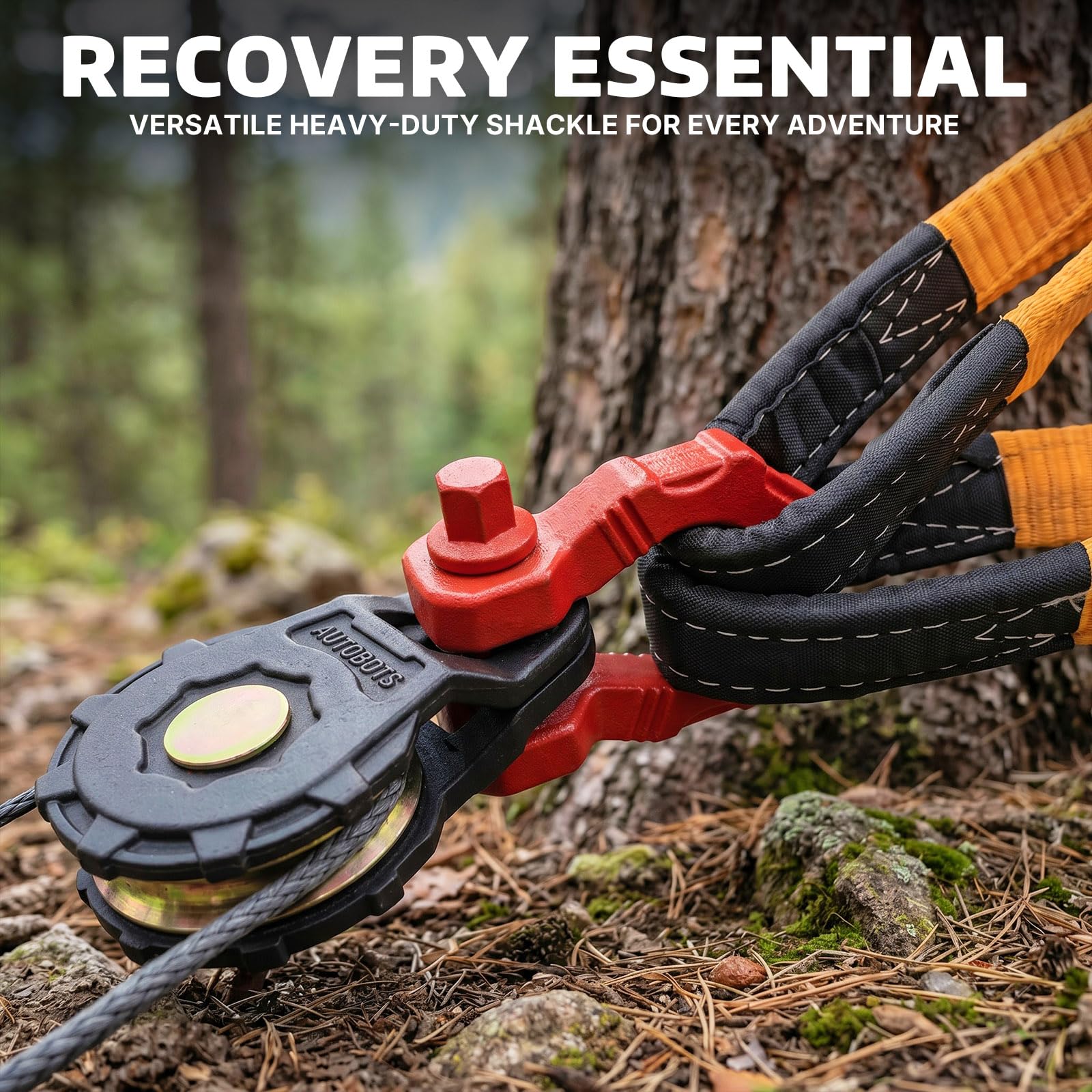 AUTOBOTS off-road recovery scene demonstrates towing and recovery applications.