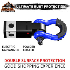 AUTOBOTS screw pin 5/8-inch provides stable, easy-to-use hitch attachments.