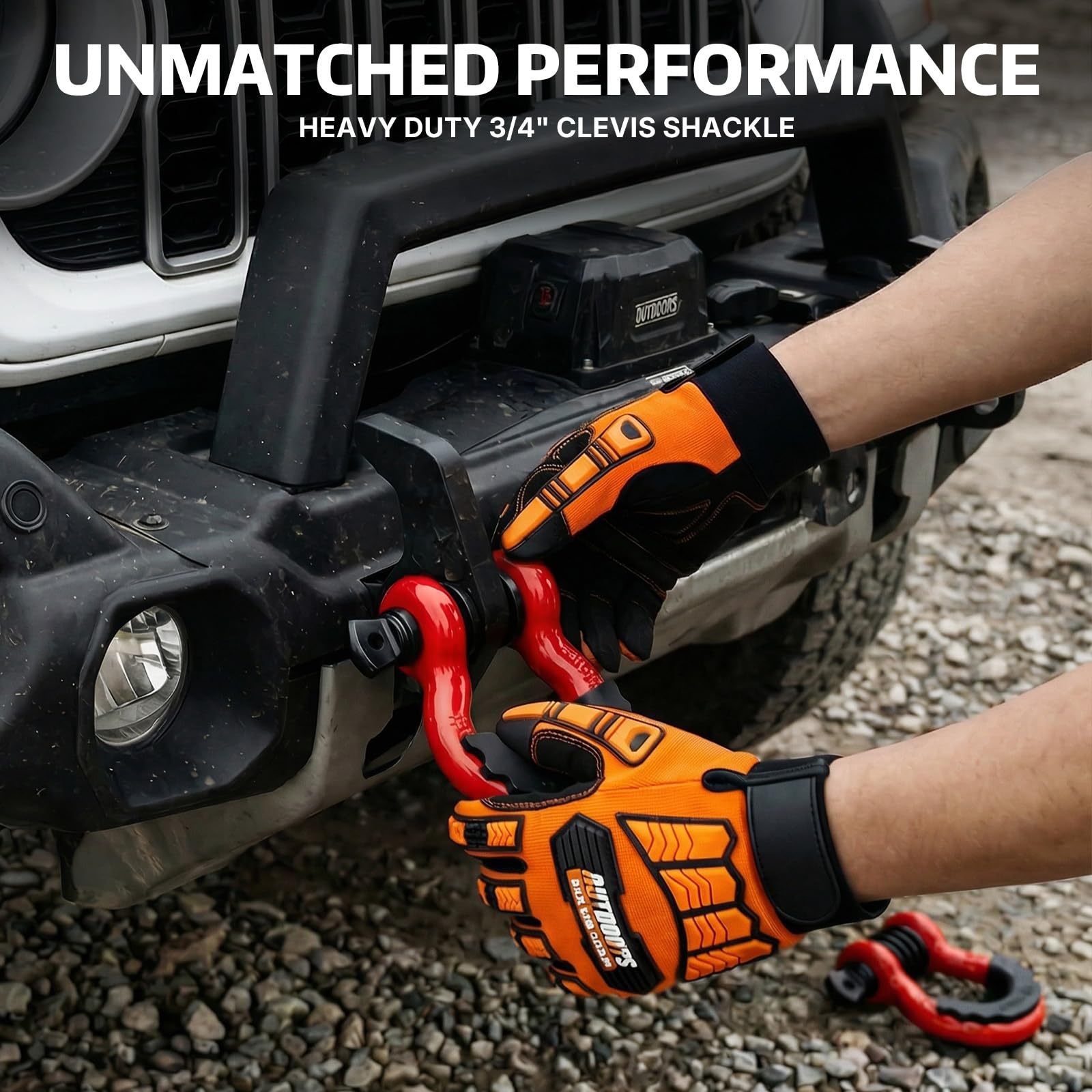 AUTOBOTS 7/8-inch pin assembly ensures secure, quick connections.