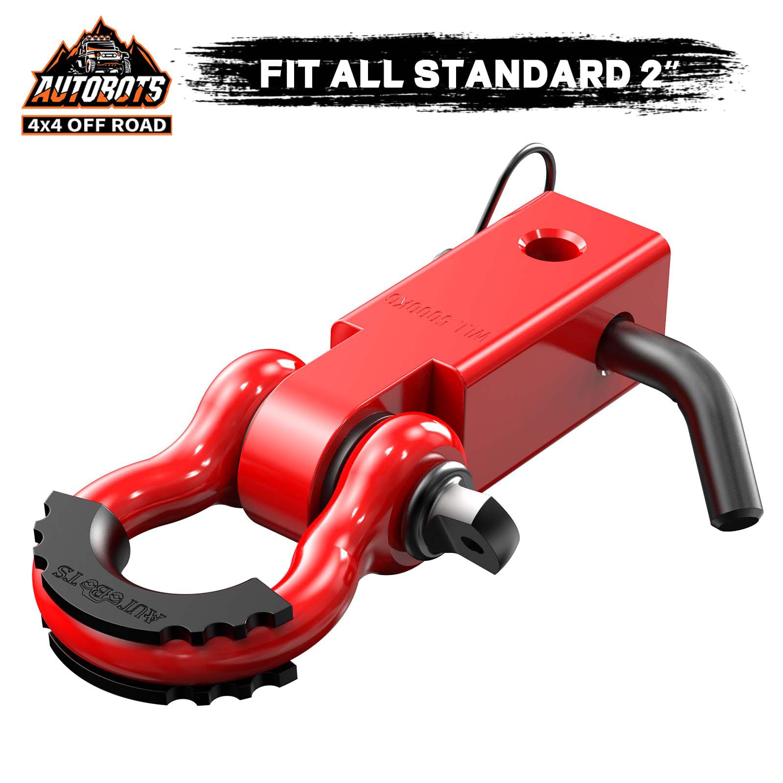 Color options like Red-Black match vehicles and personalize your setup.
