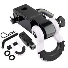 AUTOBOTS tow hitch receiver 2in shows rugged steel for heavy towing.