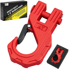 AUTOBOTS 3/8 inch winch hook for rugged ATV recovery.