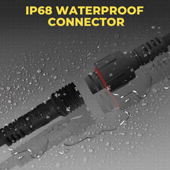 Auto Buero two-pack extension wires offer flexible placement along wide areas.