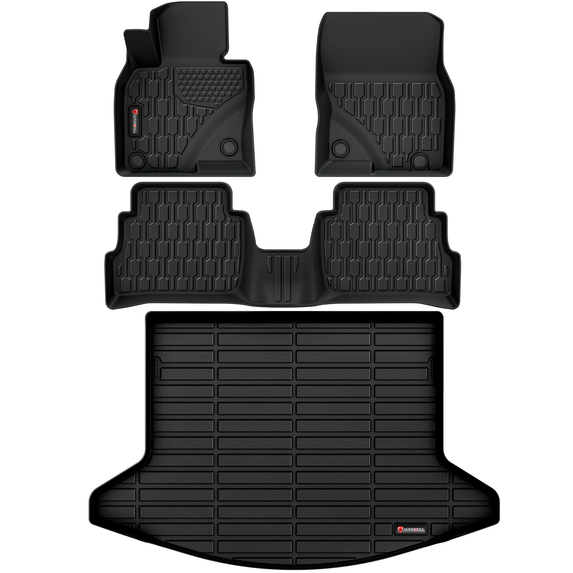 AutoBull CX-5 front row floor mats with all weather protection
