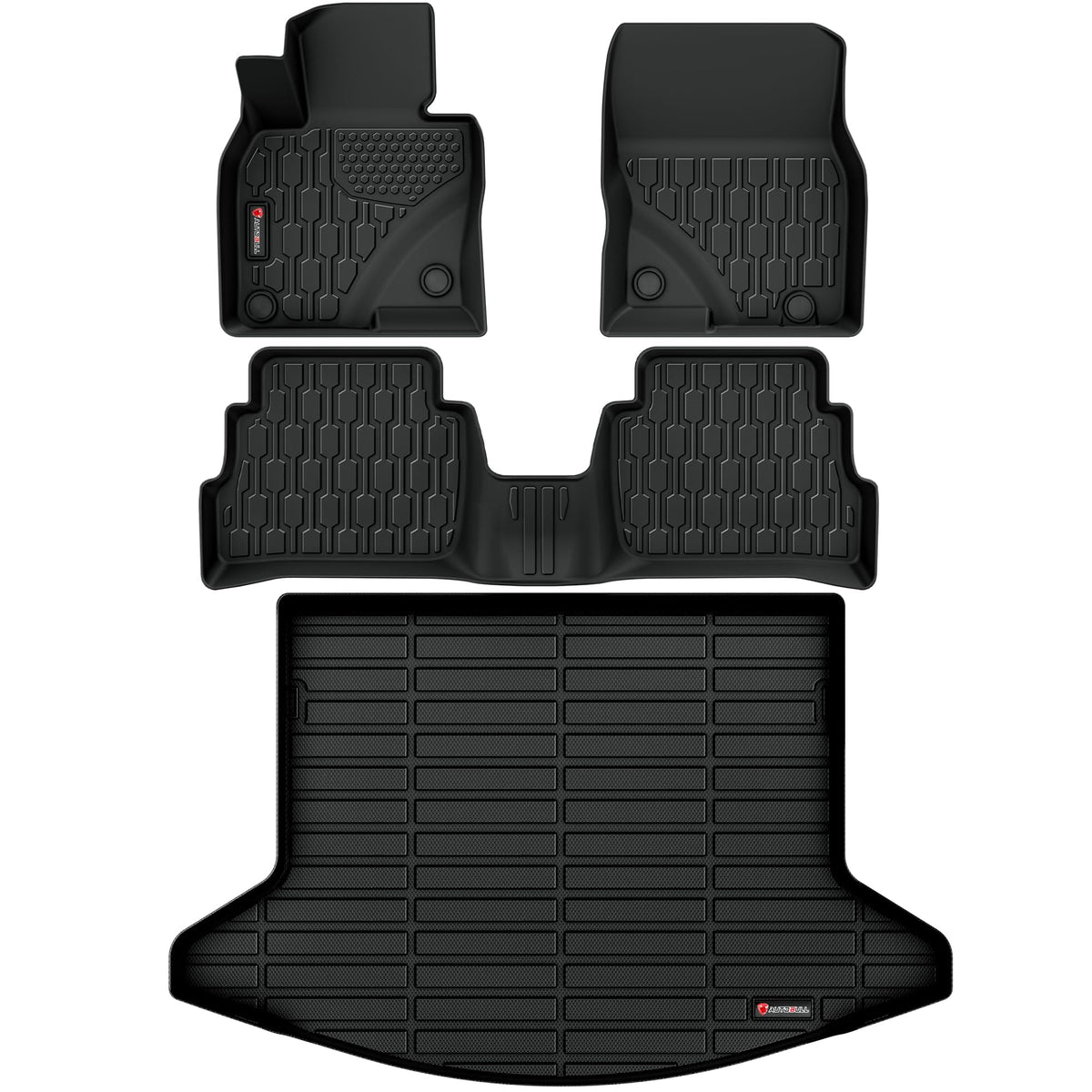 AutoBull CX-5 front row floor mats with all weather protection