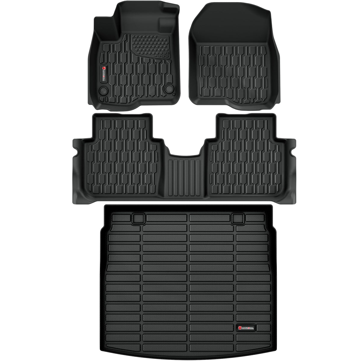 AutoBull Honda CR-V front-row floor mats show a snug, secure fit.