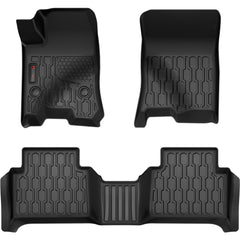 AutoBull front row floor mats protect Chevy Colorado/Canyon interior from mud and spills.