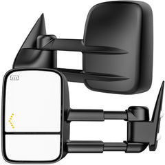 AutoBull heated tow mirror left side view for enhanced towing visibility