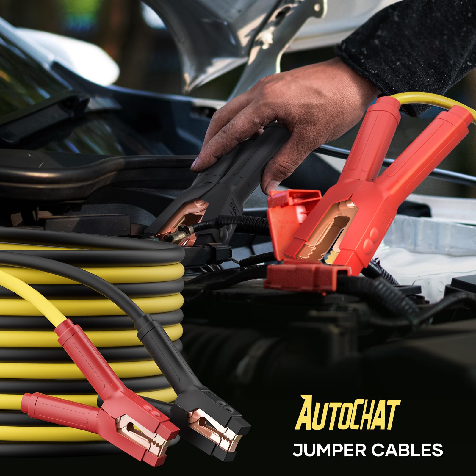 AutoChat thick vinyl coating resists rust for long-lasting performance.
