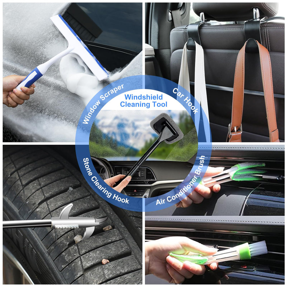 AUTODECO detailing towels absorbent and lint-free for a pristine finish.