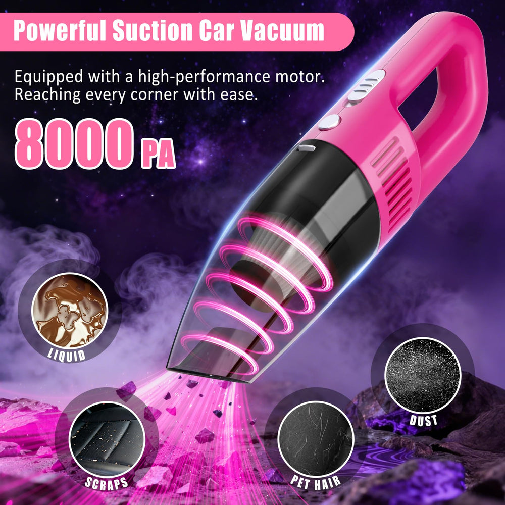 AUTODECO brush set for car interiors reaching crevices
