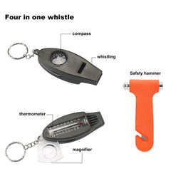 AUTODECO car emergency kit tow rope ready for vehicle recovery.