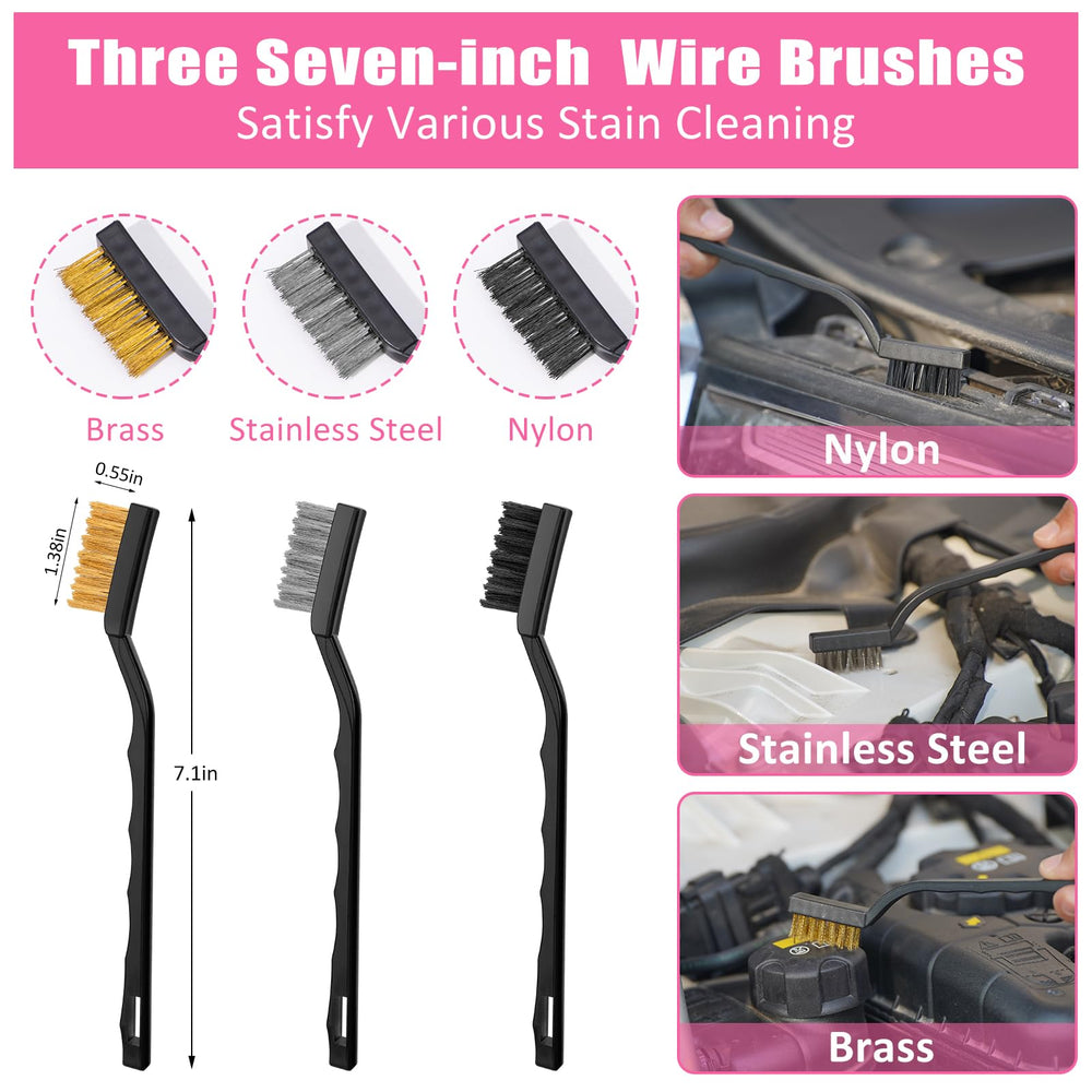 AUTODECO car-interior-brush loosens dust from seats and panels.