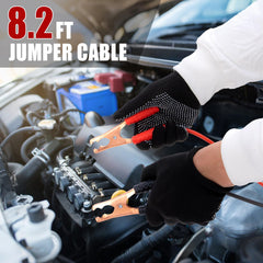 AUTODECO jumper cables ready for reliable small-vehicle starts