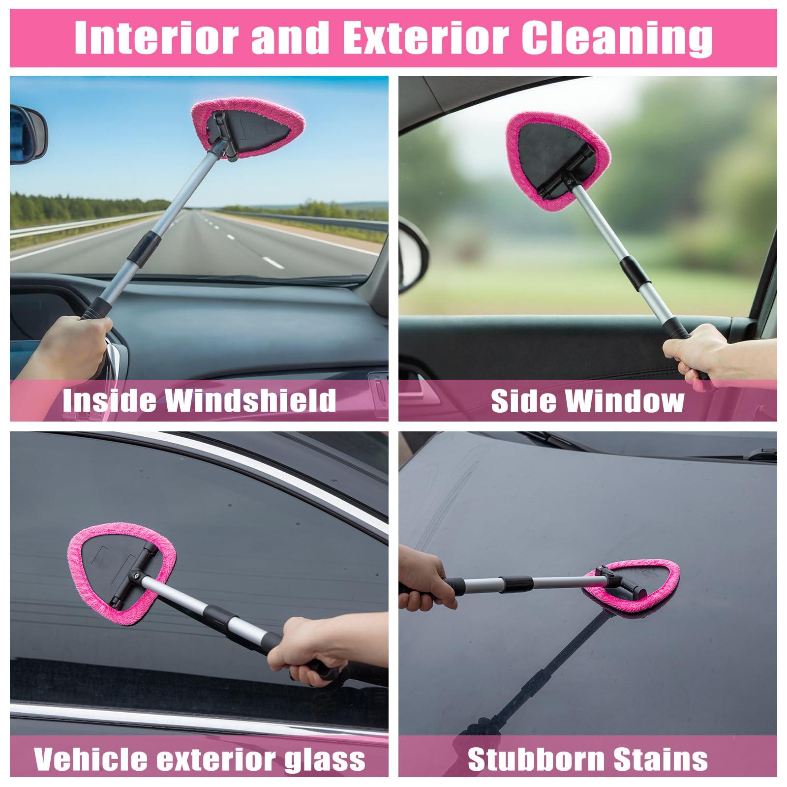 AUTODECO microfiber-towels-pads help absorb spills and wipe surfaces without lint.