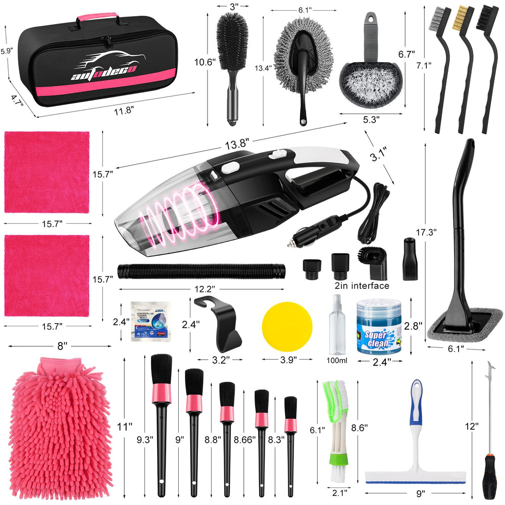 AUTODECO-storage-bag-detail compact carry case keeps tools organized.