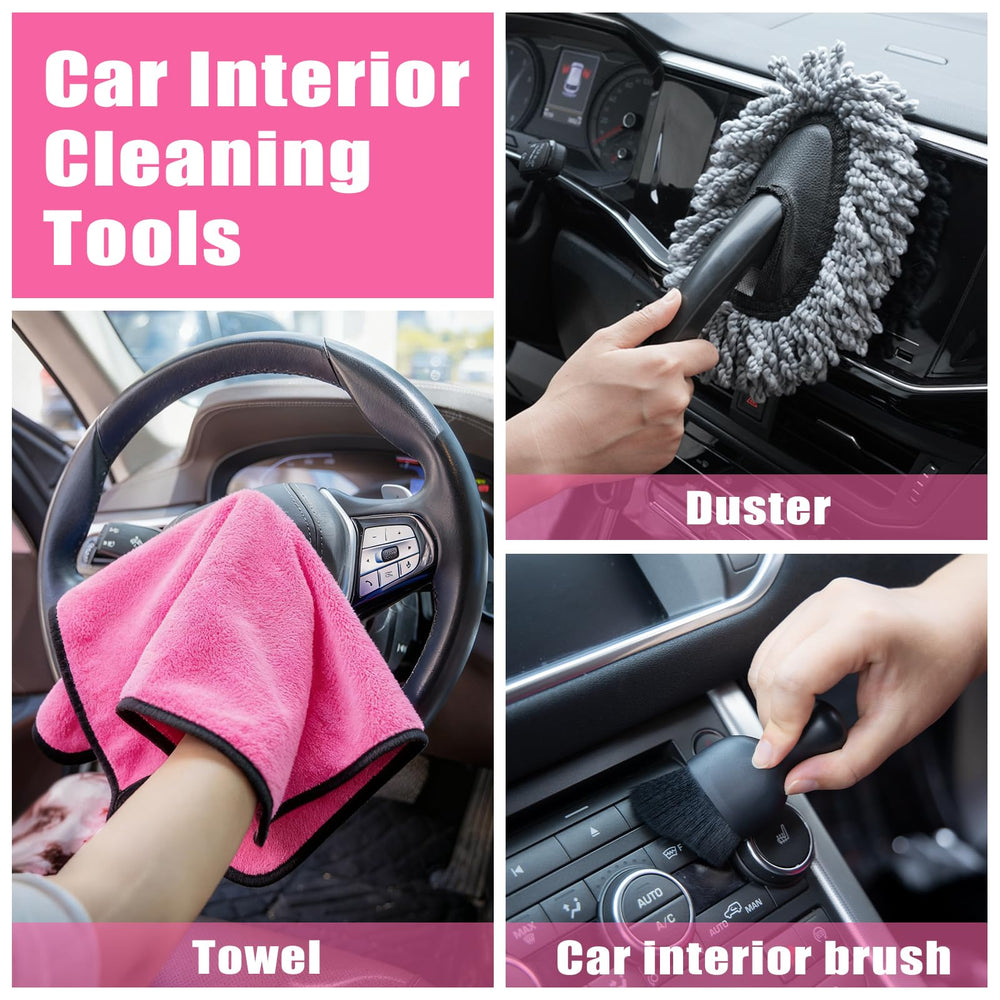 AUTODECO tool-storage-bag keeps all detailing tools organized.
