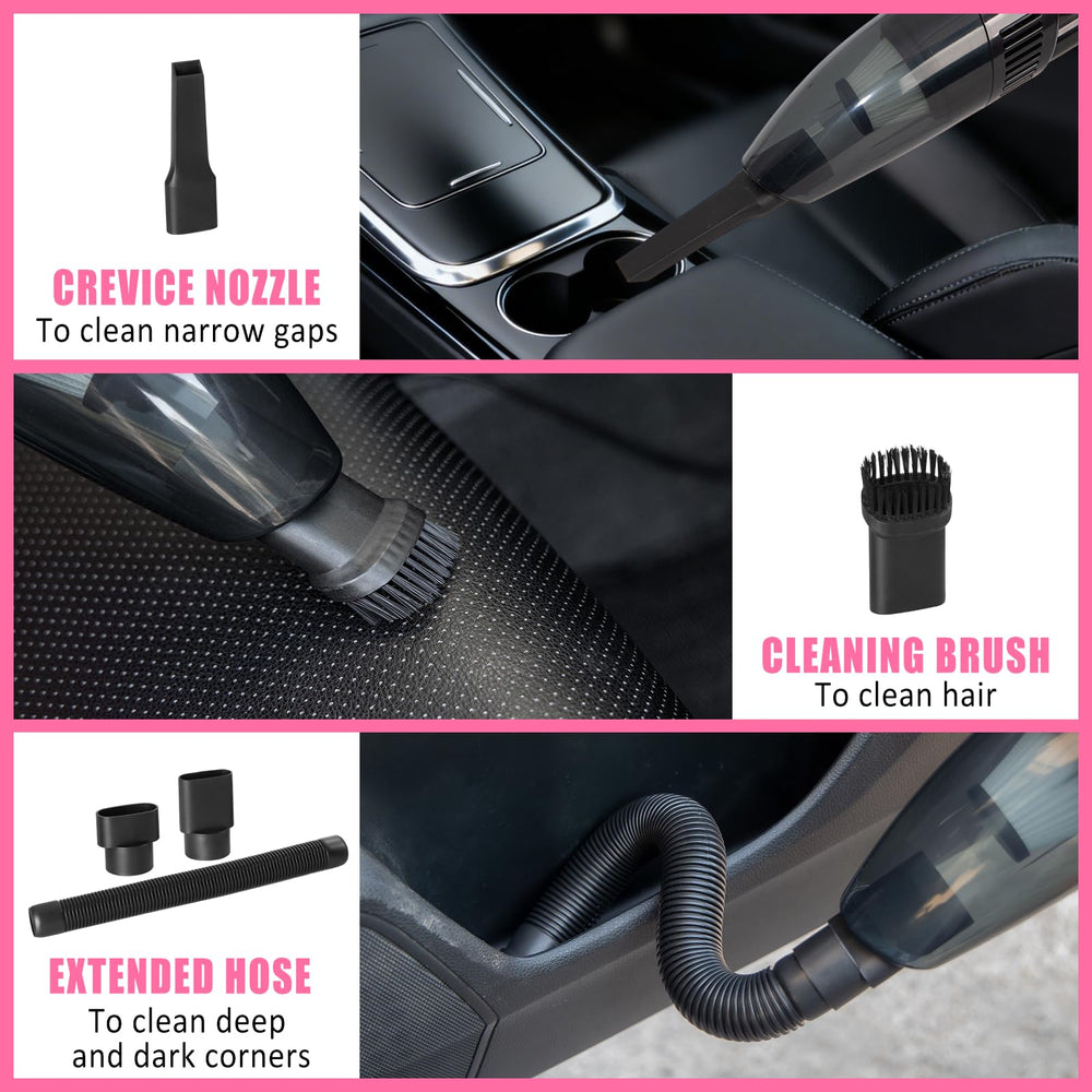 AUTODECO windshield cleaner with pivoting head for high spots