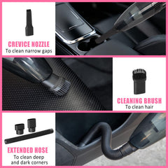 AUTODECO windshield cleaner with pivoting head for high spots