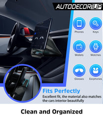 Autodecor 1Up hideaway storage tray blends discreetly with interior