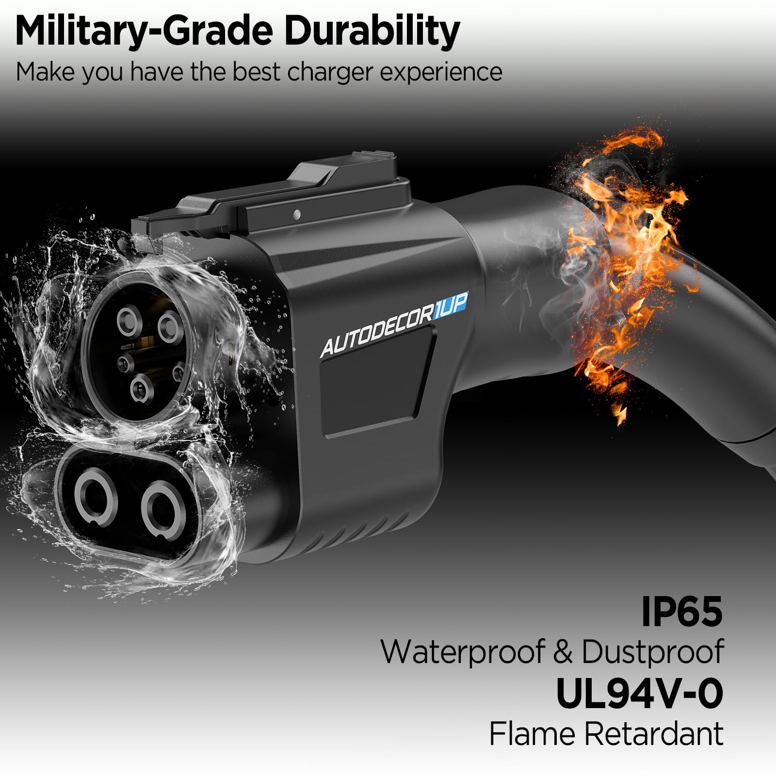 Autodecor 1Up adapter features IP65-rated weatherproof durability.