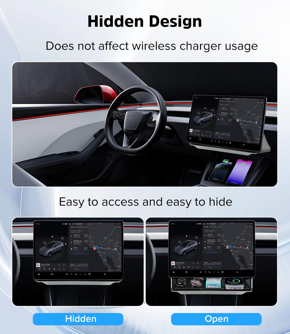 Autodecor 1Up silicone anti-slip mat anchors items during drives