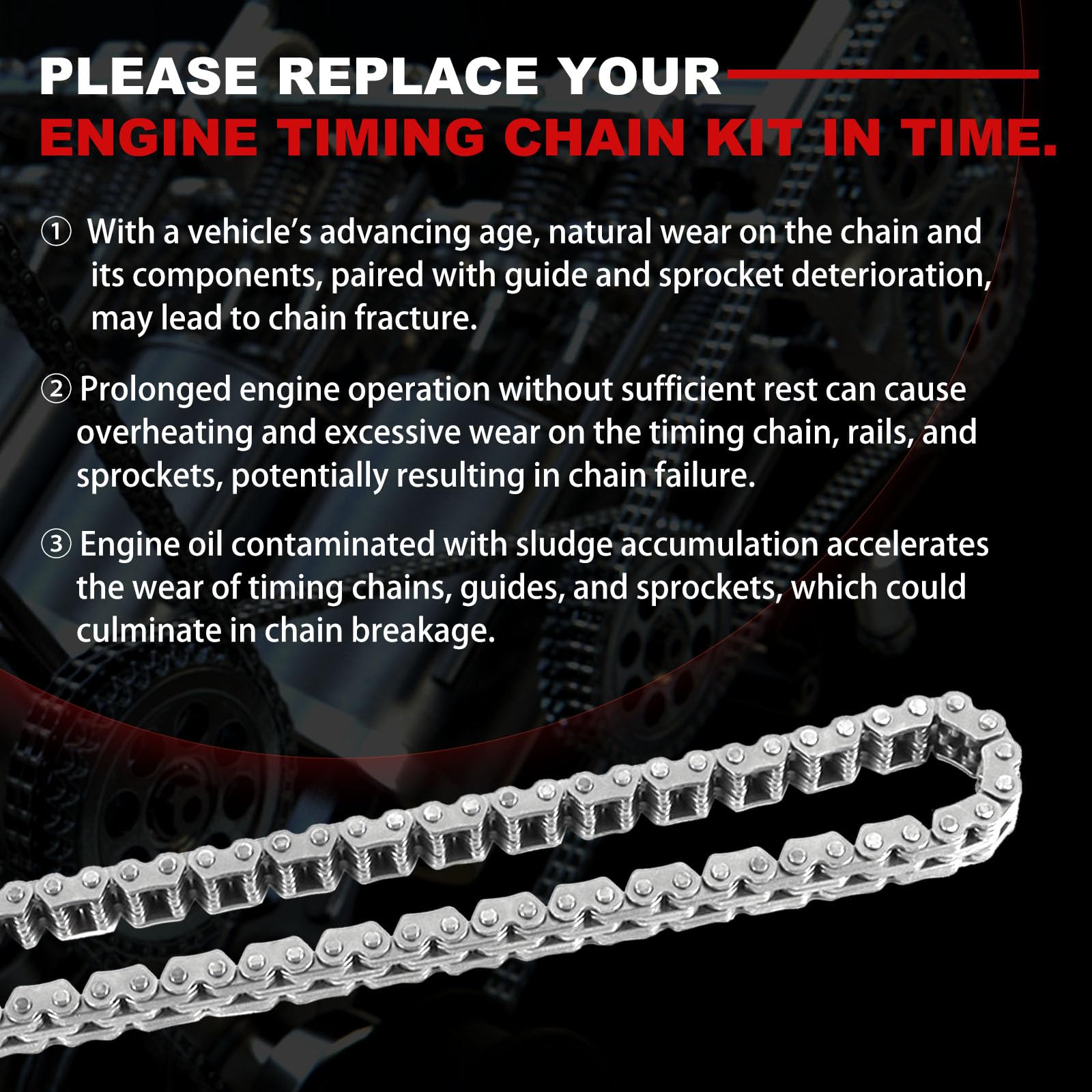 Autodevil durable materials highlight long-lasting engine timing parts