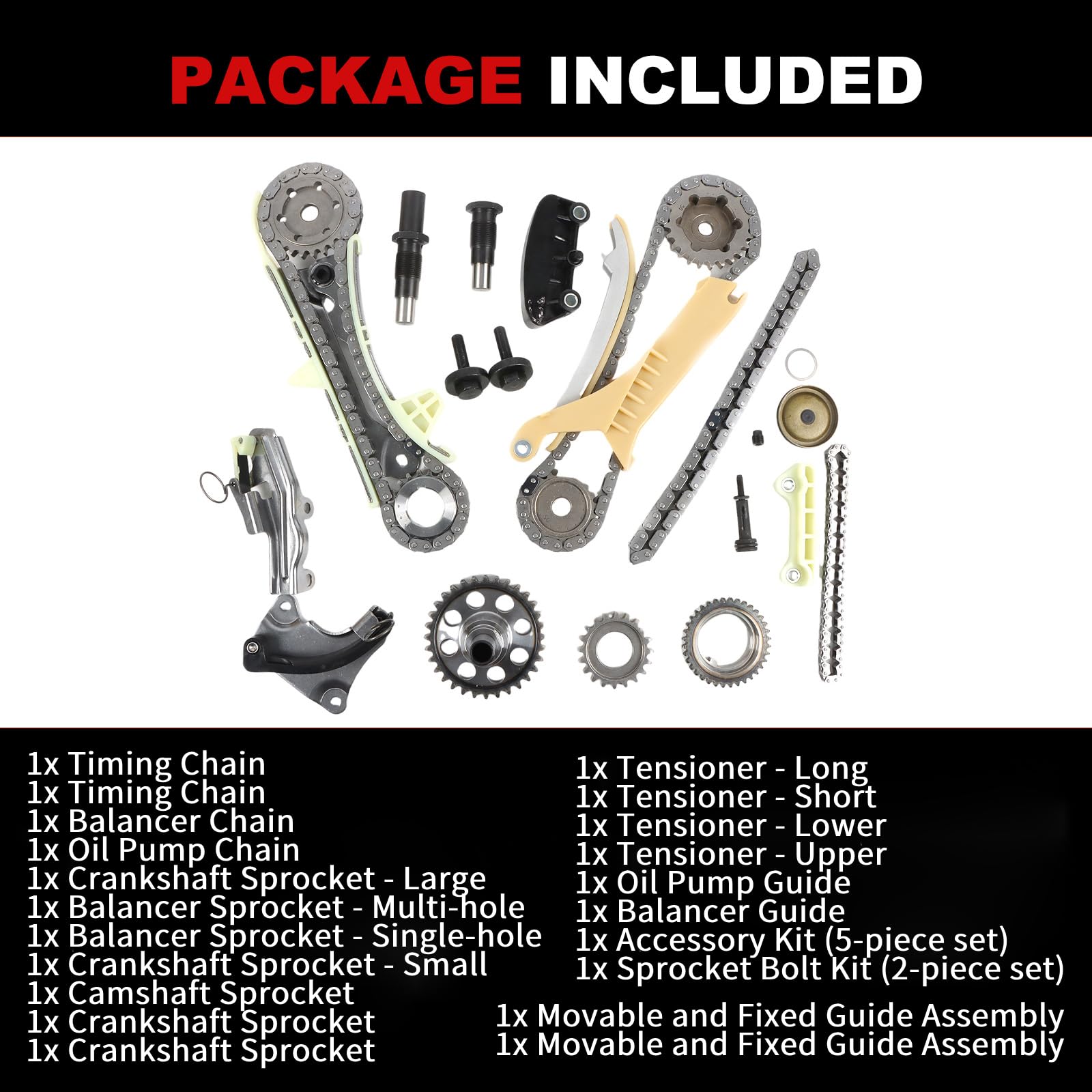 Autodevil Mustang 2005-2009 4.0L timing kit—engine maintenance