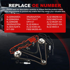 Autodevil timing chain kit cam phasers 5.4L for Expedition reliability