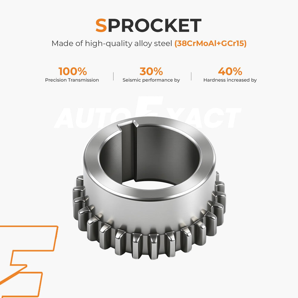 Autoexact 130286KA0A balancer chain displays fatigue-resistant steel for longevity.