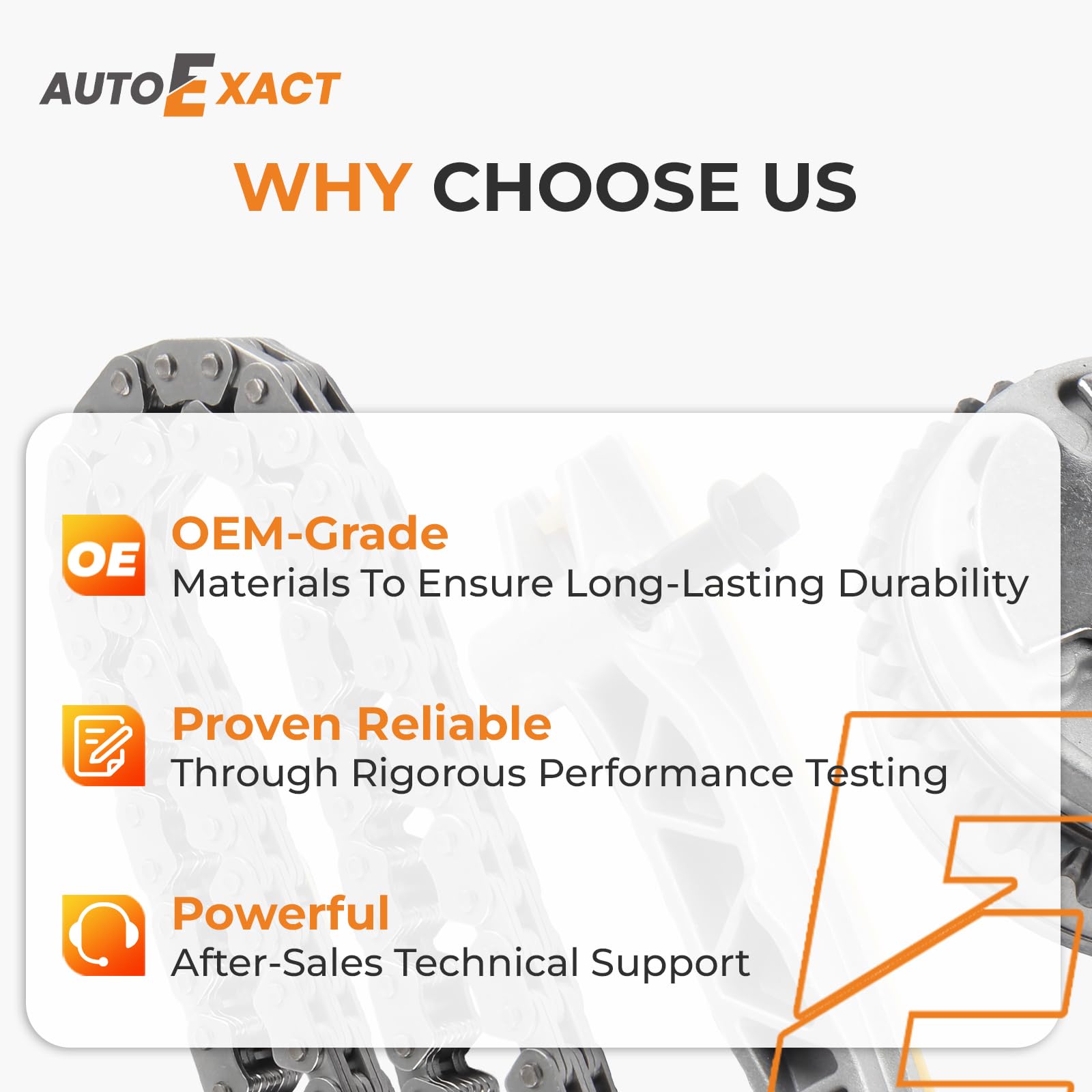 Autoexact 9-0753SVVT complete pack includes comprehensive parts for GM V6 engines