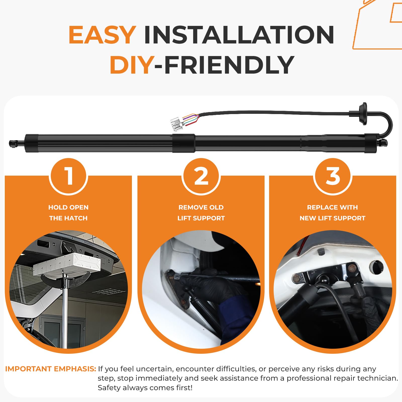 Autoexact liftgate mechanism guarantees quiet operation under daily use