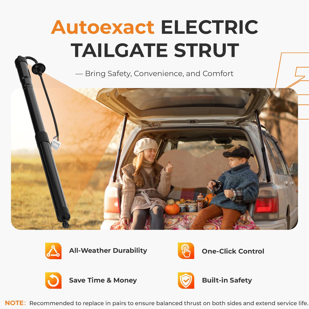 Autoexact right-side liftgate strut for Rogue restores smooth lift