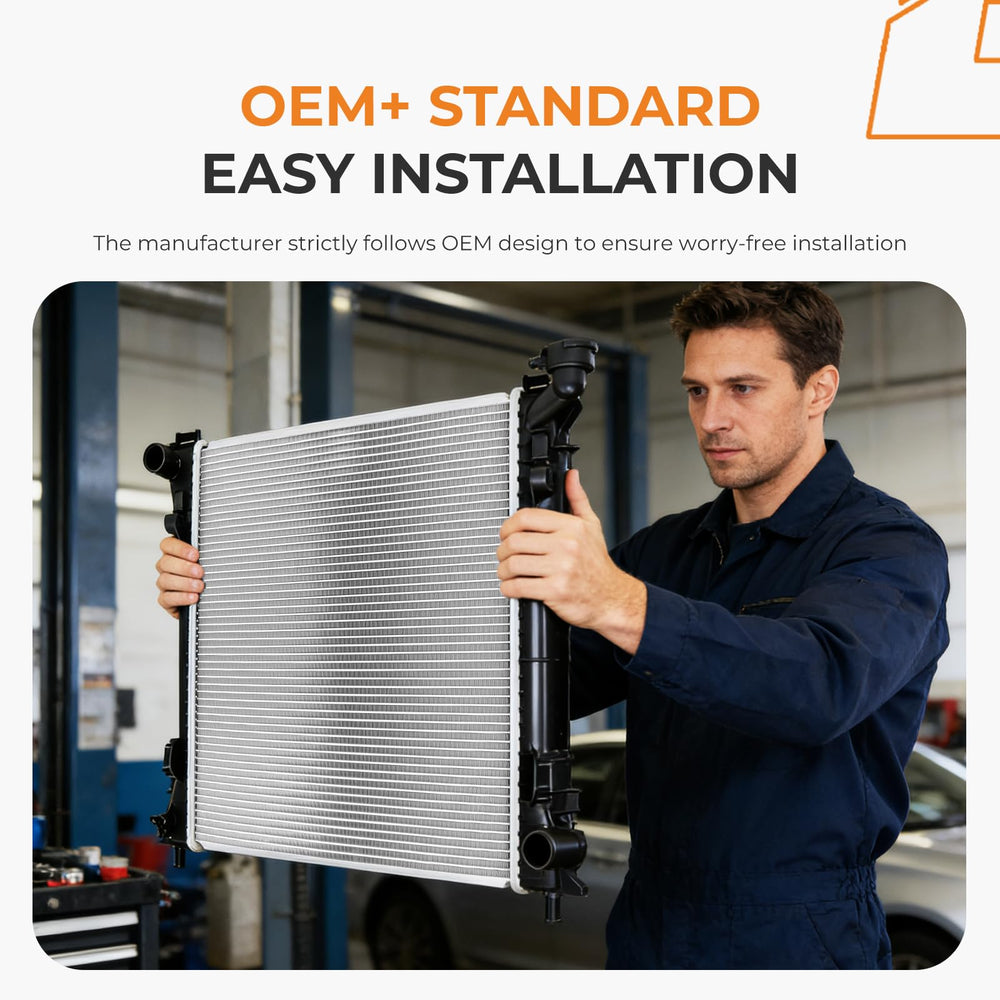 Autoexact radiator compatibility chart aiding vehicle fit confirmation