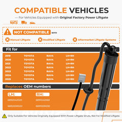 Autoexact tailgate actuator installation steps for DIY replacement