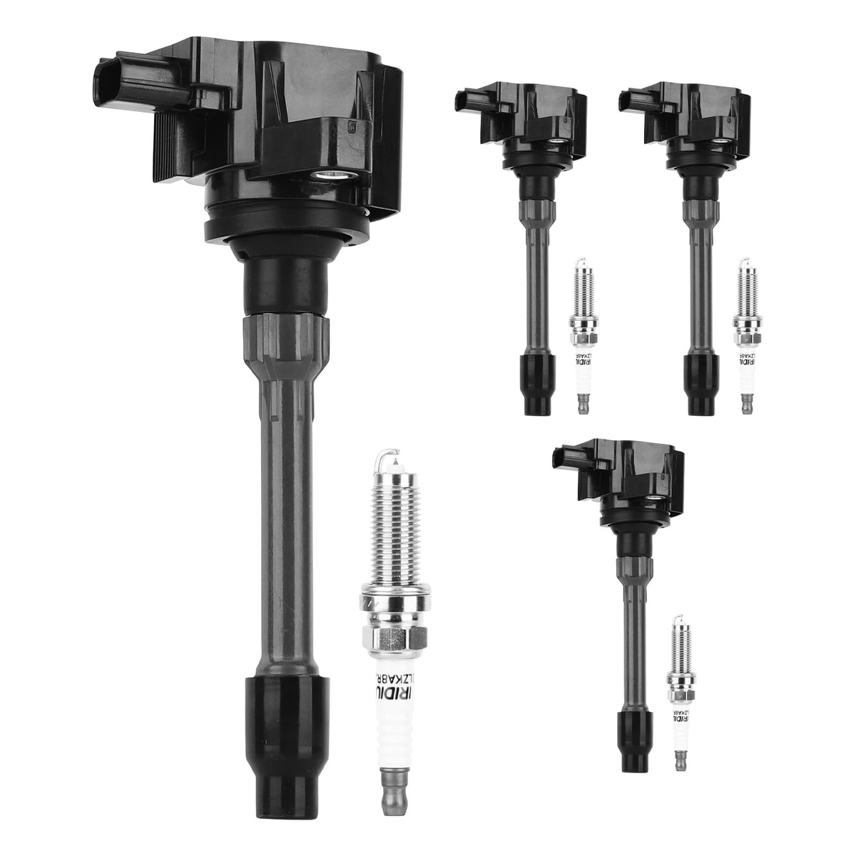 Autoexact UF781 ignition coils four-pack for Honda/Acura engines improve reliability