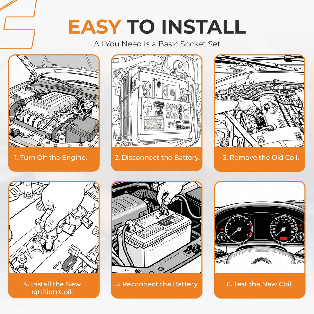 Autoexact UF781 test-sealed ignition coils pass quality checks