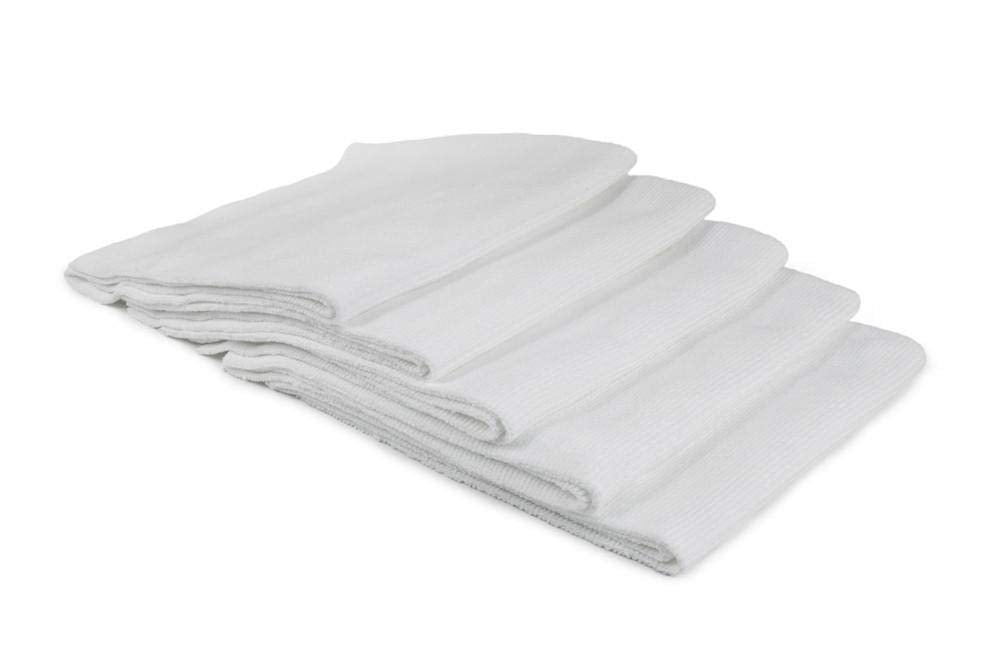 Autofiber Buffmaster towel 16x16 inches for polishing and wax residue removal.